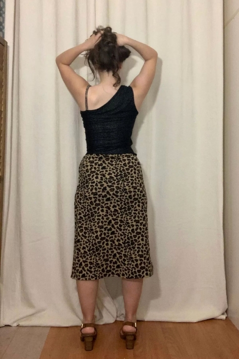 Μίντι Φούστε εοπάρ με Λεοπάρ σχέδιο